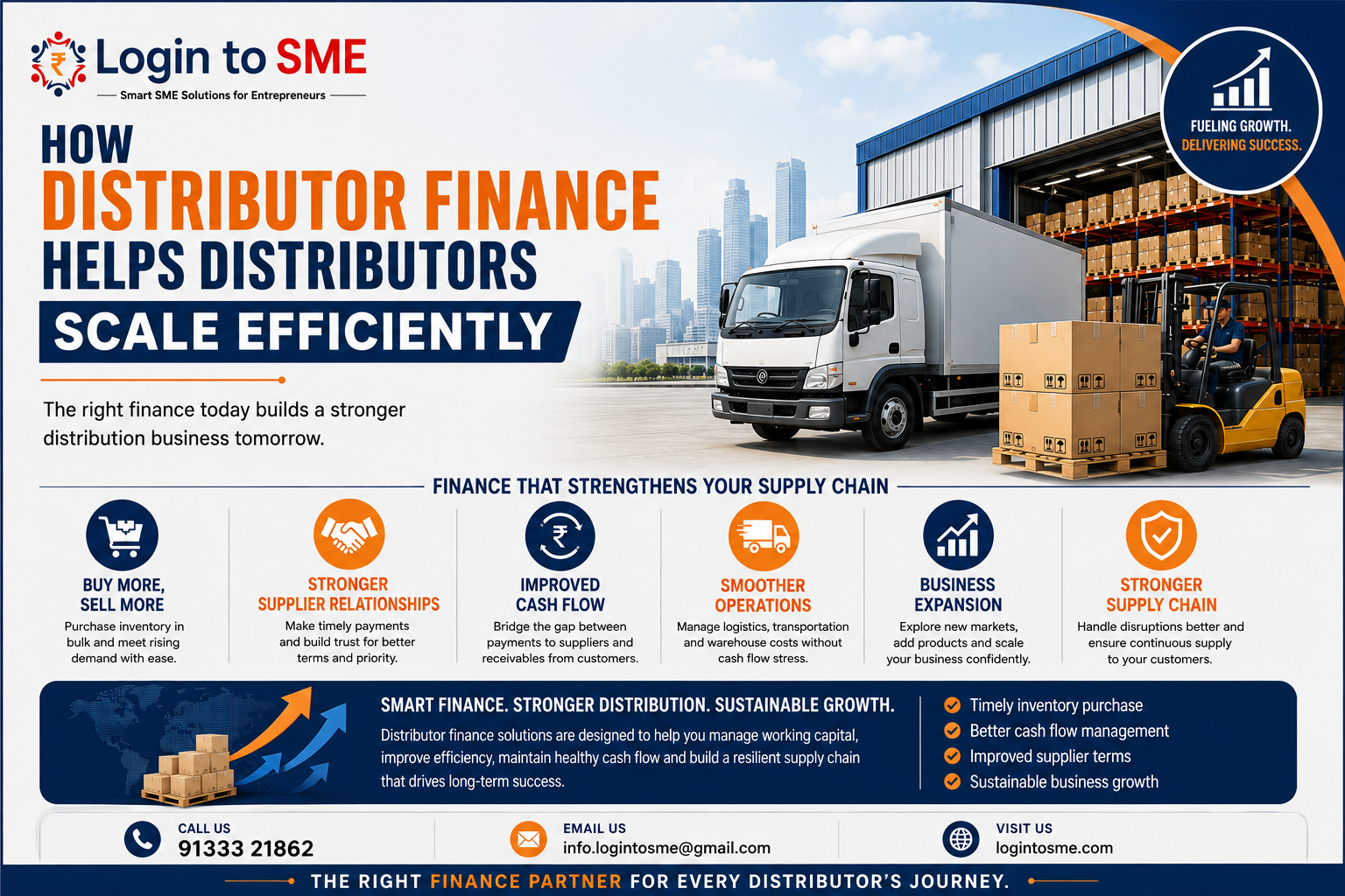 How Distributor Finance Helps Distributors Scale Efficiently