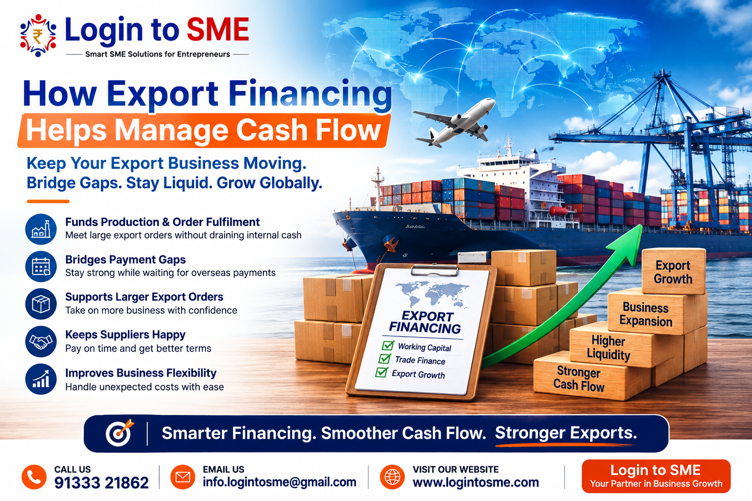 How Export Financing Helps Manage Cash Flow