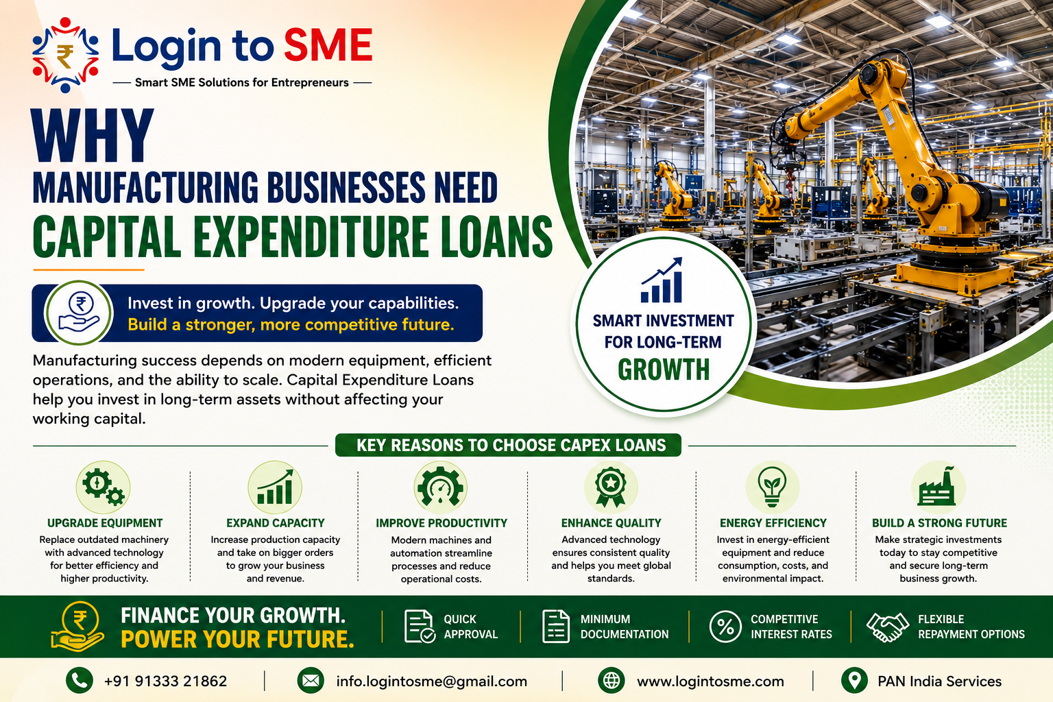 Why Manufacturing Businesses Need Capital Expenditure Loans